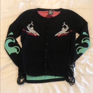 Banjo and Cake Shark Bite Sweater